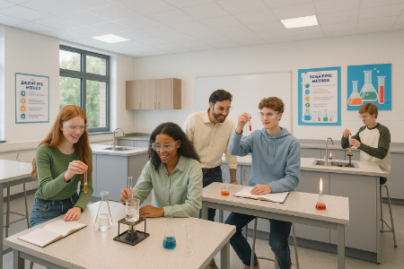 Afbeelding voor categorie Wetenschapslokaal