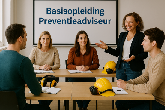 Afbeeldingen van basis opleiding preventieadviseur (niveau 3)